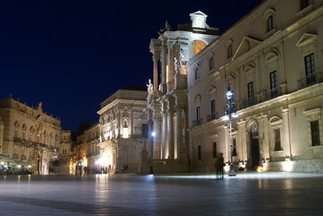 Obraz na płótnie Canvas Piazza Duomo Siracusa