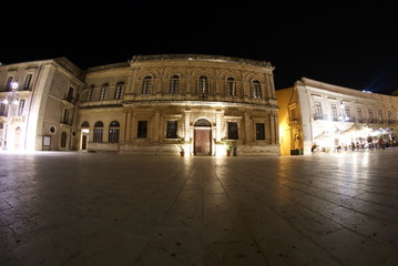 Fototapeta premium Piazza Duomo Syracuse