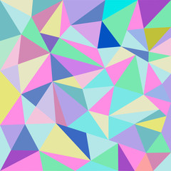 Abstract futuristic shape vector background for use in design. colorful geometric texture. polygonal triangle background. template background. polygonal pattern on the wall.