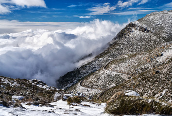 Mar de nubes en Grados