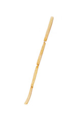 Symbol forward slash laid with french fries.