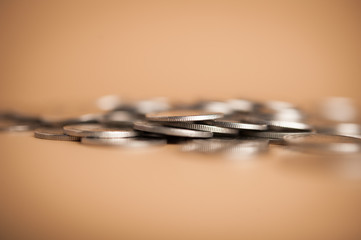 Saving money concept, money coin stack growing business