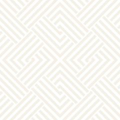 Repeating Geometric Stripes Tiling. Vector Seamless Monochrome Pattern