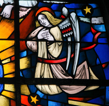 Stained Glass -  Angel