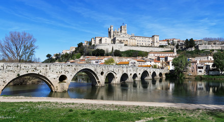 Obraz premium Cathédrale saint-Nazaire Béziers