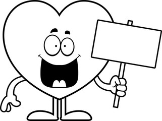 Cartoon Heart Sign