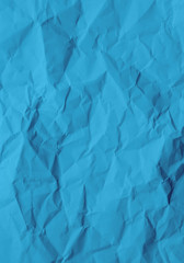 Blank blue paper