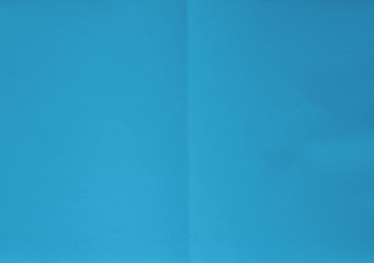 Blank blue paper