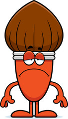 Sad Cartoon Paintbrush