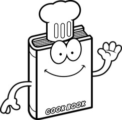Cartoon Cookbook Waving
