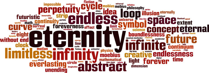 Eternity word cloud