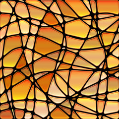 abstract vector stained-glass mosaic background