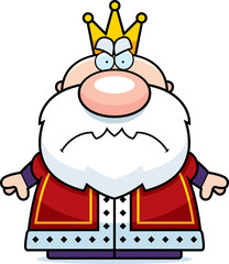 Cartoon Angry King