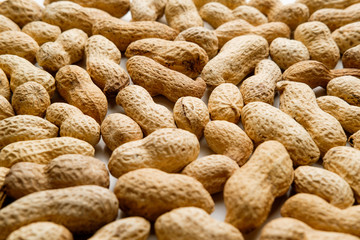 Peanuts in shell texture background