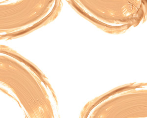 Frame of make up liquid foundation