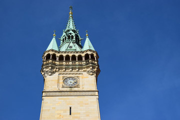 Fototapeta na wymiar Rathausturm Braunschweig