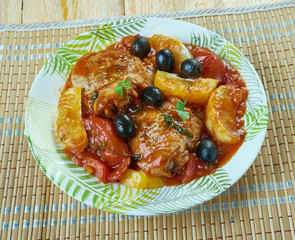 Nicoise Chicken Stew