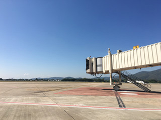 Aerobridge for support passenger in the airport