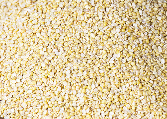 Background of sesame seeds with no shell