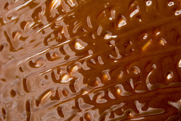 Chocolate spread as background