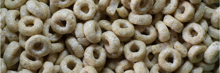 Honey Nut Cheerios Closeup