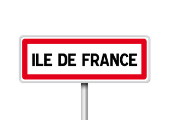 Ile de France - Panneau