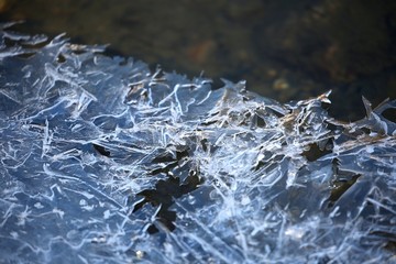 Ice cristals