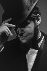 Abraham Lincoln Lookalike Studio Portraits - 142942838