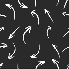 Chalk arrows seamless