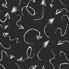 Chalk arrows seamless
