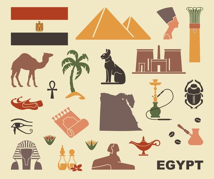Traditional symbols of Egypt