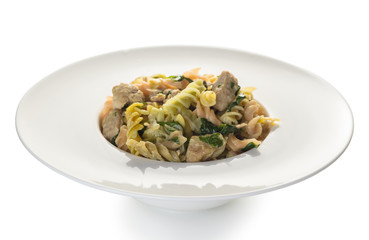 Italian food, color pasta