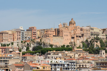 View at Calgliari, Sardinia, Italy