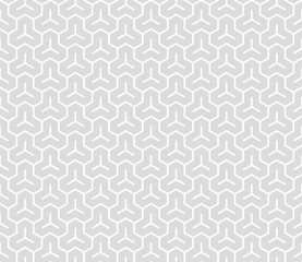Seamless Vector Background, Japan Style #Geometric bishamon kikko pattern - obrazy, fototapety, plakaty