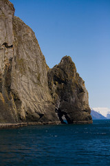 Rock Formation Near Seward Alaska
