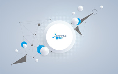 Abstract Business Background Design with Space for Your Text.