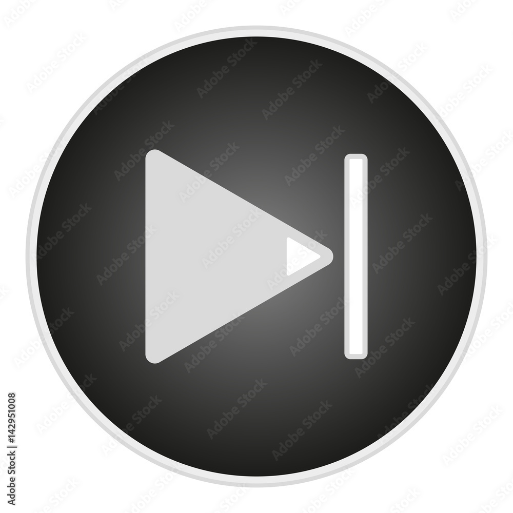 Aufkleber vector image button to the right
