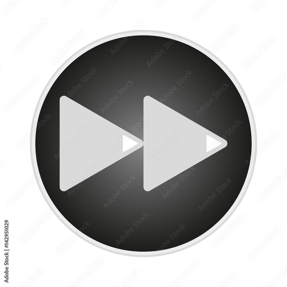 Poster right buttons vector image