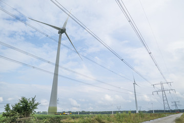 Windmills and Electricity transportation