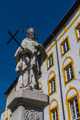 Rosenheim St. Nepomuk Brunnen Statue