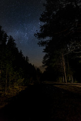 Cold spring night in Estonia