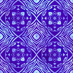 Ornament nahtlos Aquarell