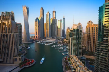 Foto op Canvas Dubai jachthaven. VAE © Oleg Zhukov