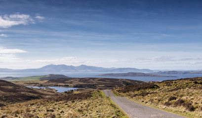Hazey Arran From Fairlie Moor