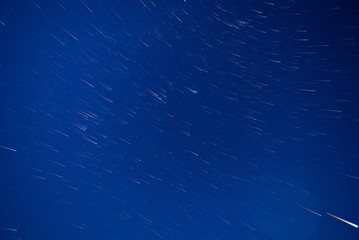 night sky and stars timelapse footage