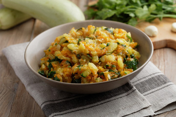 Summer squash ragout