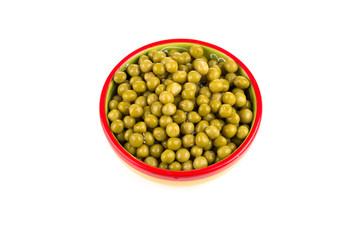 Marinated green peas