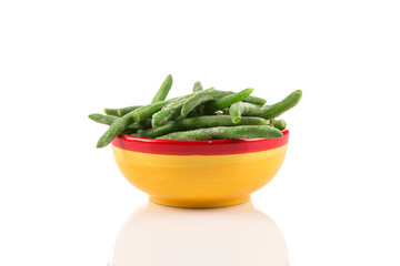 Frozen cut green beans vegetable