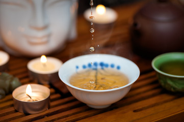 Chinese tea ceremony.