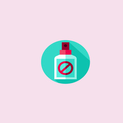 glue icon. flat design